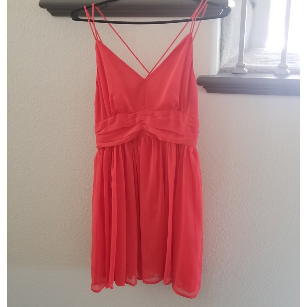 Orange dress